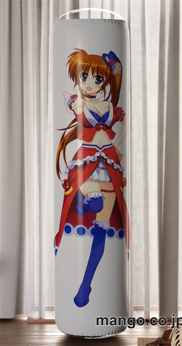 【おきあがりこぼし】アニメ キャラクター 等身大 PVC バランスクッション【魔法少女リリカルなのは】高町ヴィヴィオ　高町 なのは PVC製 キャラクターグッズ コレクション用