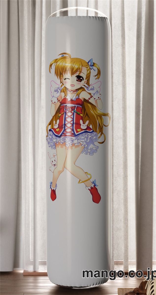 【おきあがりこぼし】アニメ キャラクター 等身大 PVC バランスクッション【魔法少女リリカルなのは】高町ヴィヴィオ　高町 なのは PVC製 キャラクターグッズ コレクション用 2