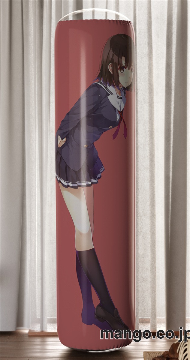 【おきあがりこぼし】アニメ キャラクター 等身大 PVC バランスクッション【冴えない彼女の育てかた】加藤恵 澤村・スペンサー・英梨々 PVC製 キャラクターグッズ コレクション用 2