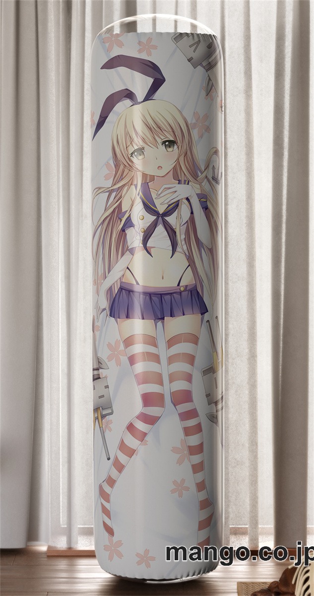 【おきあがりこぼし】アニメ キャラクター 等身大 PVC バランスクッション【艦隊これくしょん-艦これ-】島風 PVC製 キャラクターグッズ コレクション用