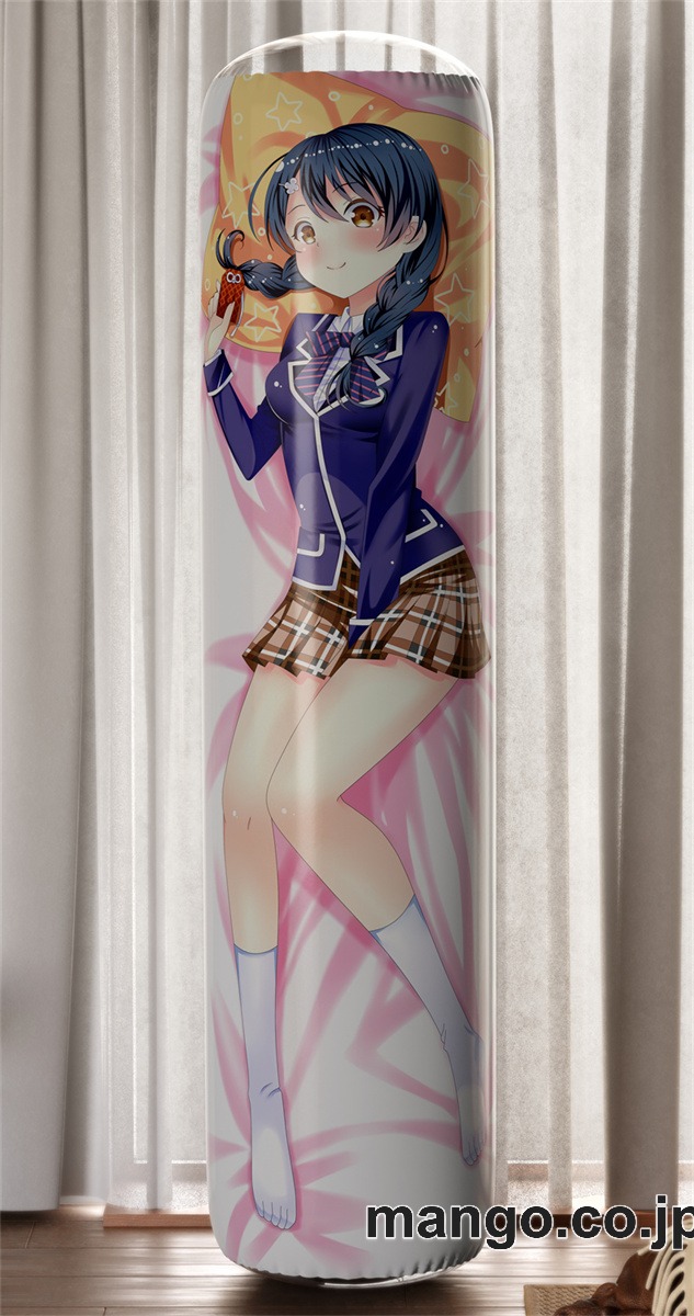 【おきあがりこぼし】アニメ キャラクター 等身大 PVC バランスクッション【食戟のソーマ】田所恵 PVC製 キャラクターグッズ コレクション用 2