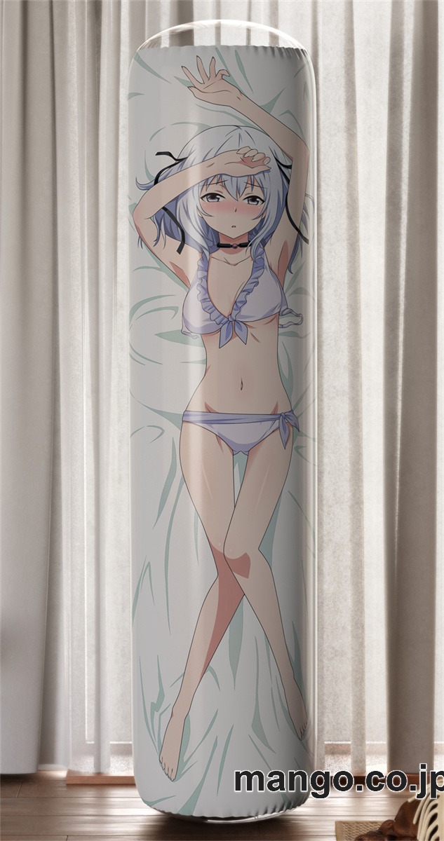 【おきあがりこぼし】アニメ キャラクター 等身大 PVC バランスクッション【最弱無敗の神装機竜】≪バハムート≫ アイリ・アーカディア PVC製 キャラクターグッズ コレクション用 2
