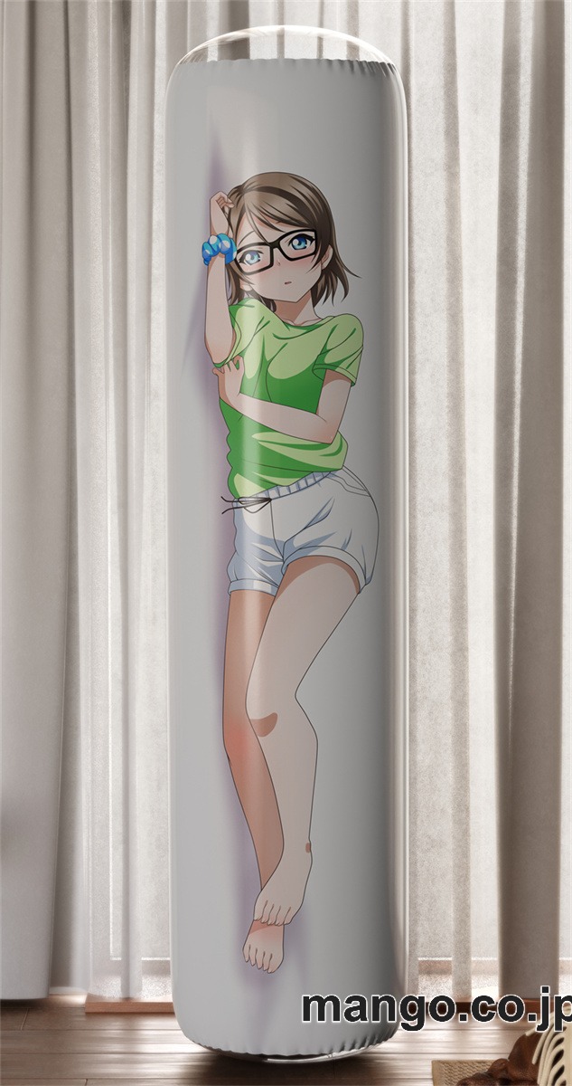 【おきあがりこぼし】アニメ キャラクター 等身大 PVC バランスクッションラブライブ！サンシャイン！！渡辺曜 PVC製 キャラクターグッズ コレクション用