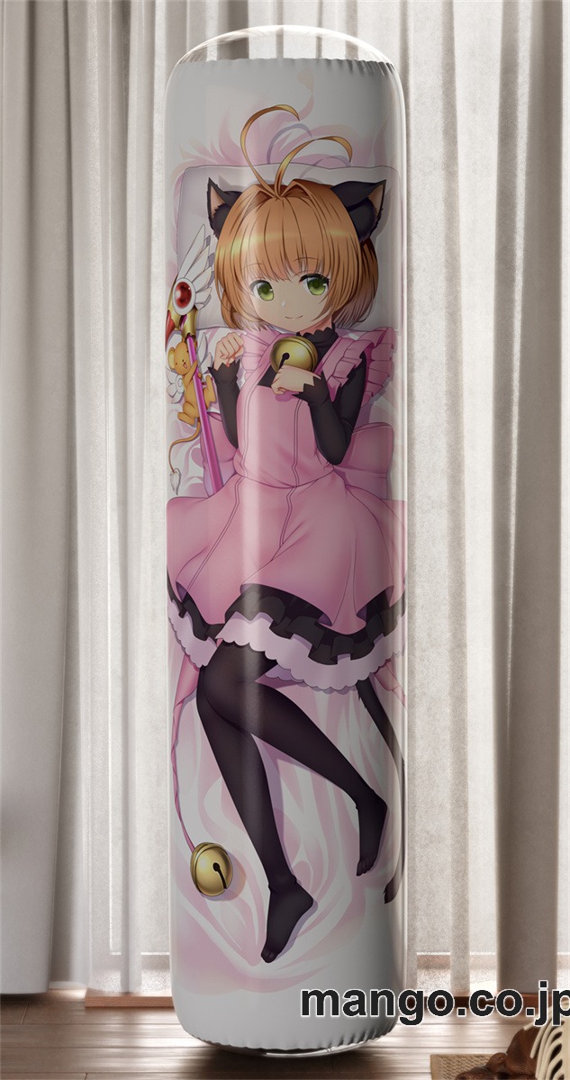 【おきあがりこぼし】アニメ キャラクター 等身大 PVC バランスクッション【カードキャプターさくら】サクラちゃん PVC製 キャラクターグッズ コレクション用 2