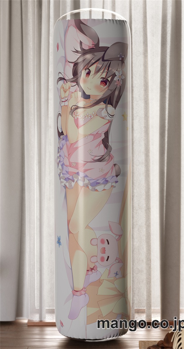 【おきあがりこぼし】アニメ キャラクター 等身大 PVC バランスクッションつきみと添い寝 PVC製 キャラクターグッズ コレクション用 2
