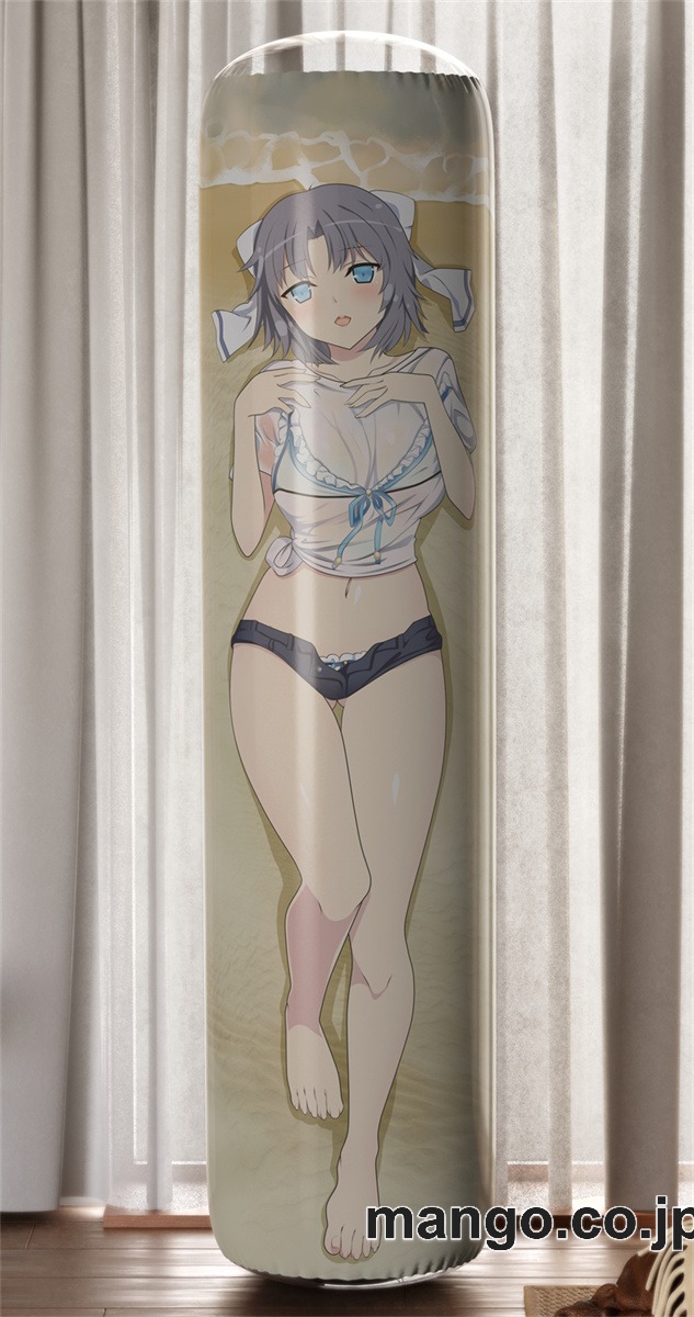 【おきあがりこぼし】アニメ キャラクター 等身大 PVC バランスクッション【閃乱カグラ】雪泉 PVC製 キャラクターグッズ コレクション用 2