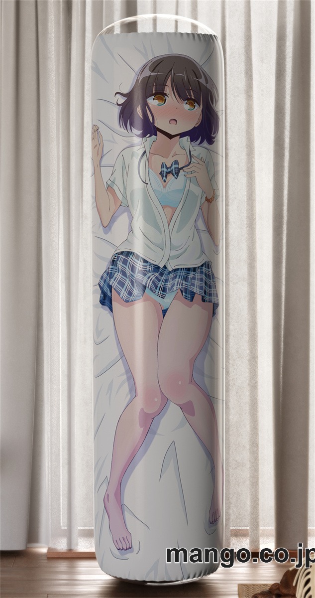 【おきあがりこぼし】アニメ キャラクター 等身大 PVC バランスクッション【はるかなレシーブ】比嘉 かなた PVC製 キャラクターグッズ コレクション用
