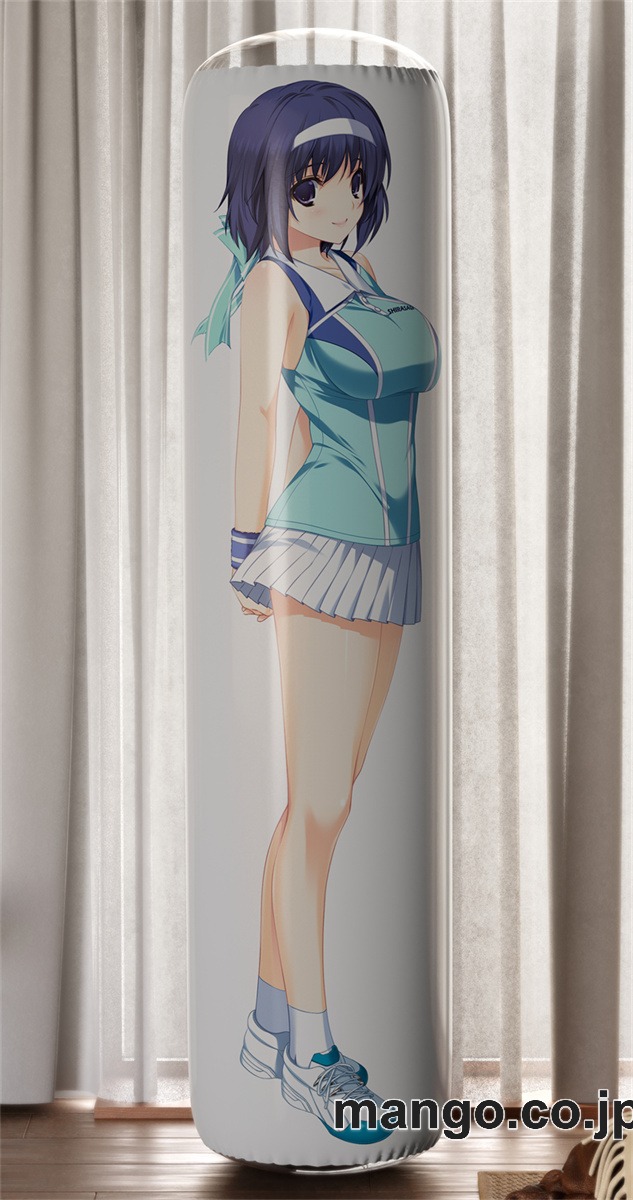 【おきあがりこぼし】アニメ キャラクター 等身大 PVC バランスクッション【ＬＯＶＥＬＹ×ＣＡＴＩＯＮ】七沢由仁 PVC製 キャラクターグッズ コレクション用 2