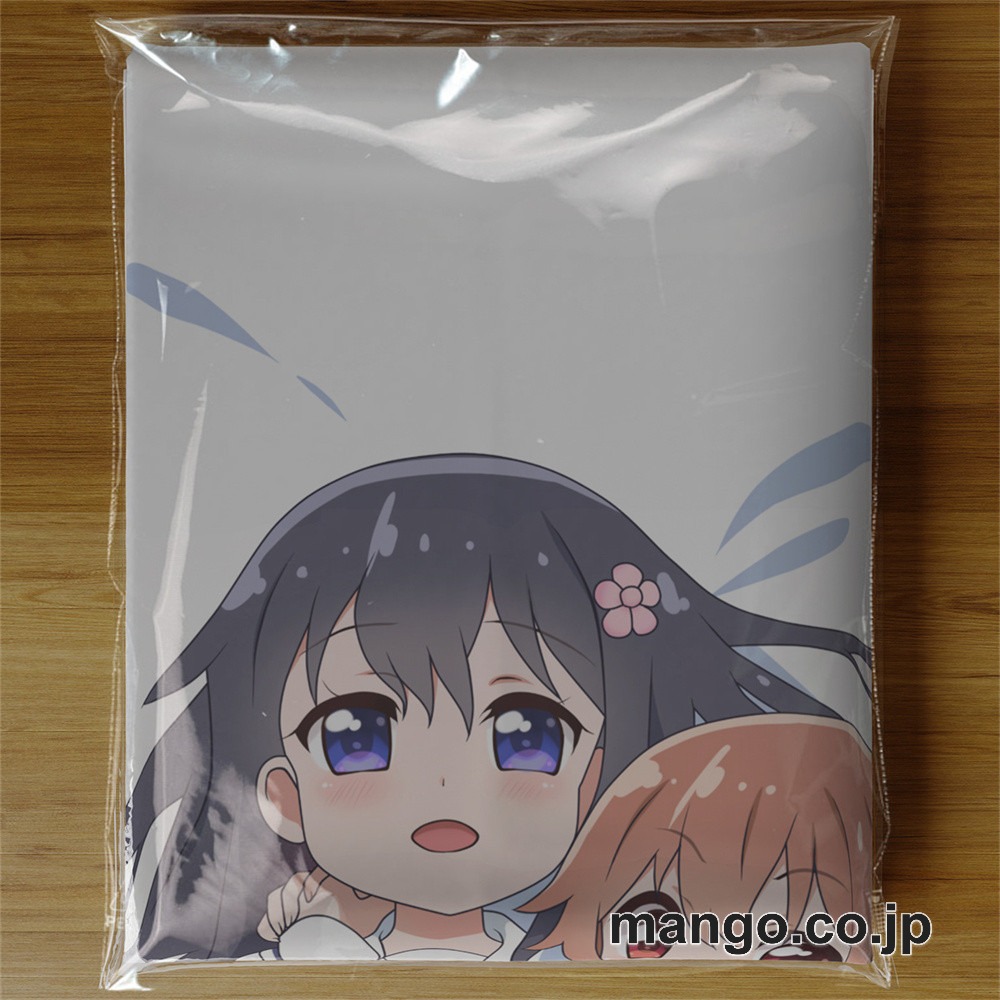 【おきあがりこぼし】アニメ キャラクター 等身大 PVC バランスクッション【私に天使が舞い降りた！】白咲花＆星野ひなた PVC製 キャラクターグッズ コレクション用 3