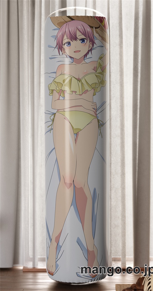 【おきあがりこぼし】アニメ キャラクター 等身大 PVC バランスクッション【五等分の花嫁】中野一花 PVC製 キャラクターグッズ コレクション用