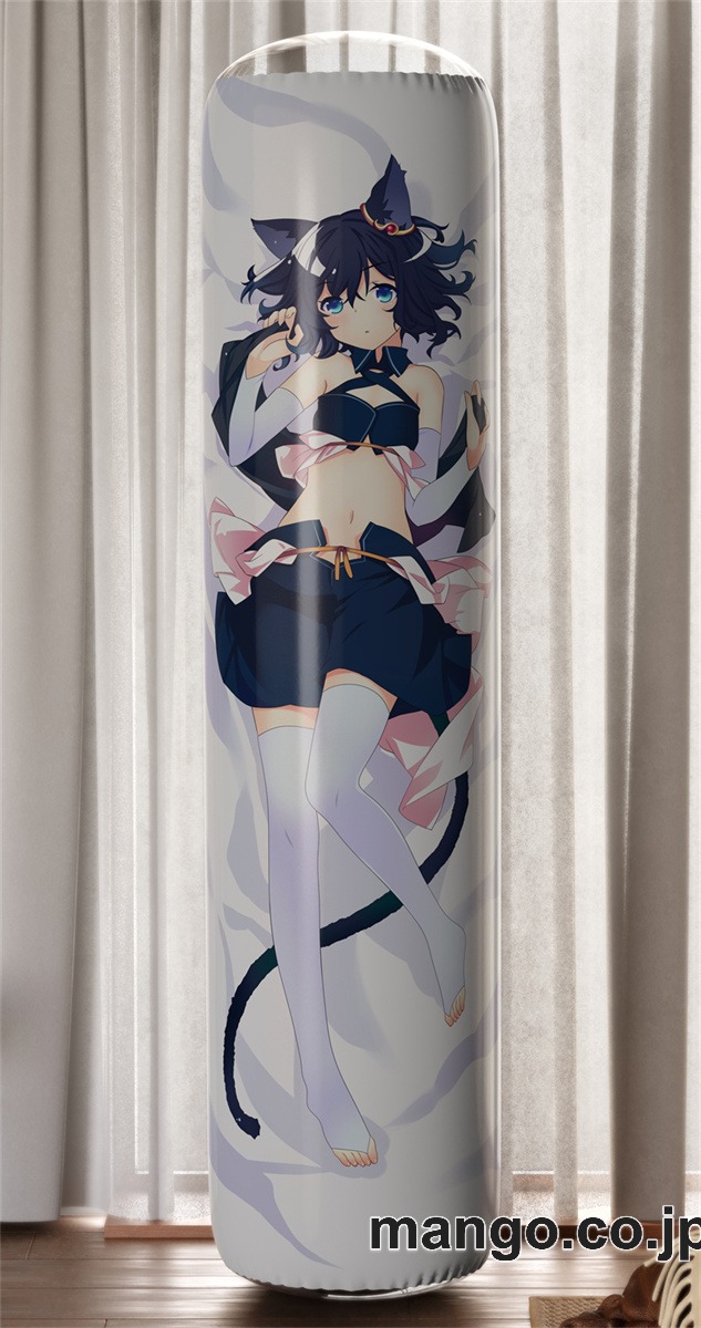 【おきあがりこぼし】アニメ キャラクター 等身大 PVC バランスクッション【転生したら剣でした】るろお 描き下ろし フラン PVC製 キャラクターグッズ コレクション用