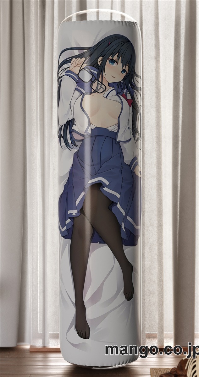 【おきあがりこぼし】アニメ キャラクター 等身大 PVC バランスクッション【俺を好きなのはお前だけかよ】三色院菫子 PVC製 キャラクターグッズ コレクション用 2