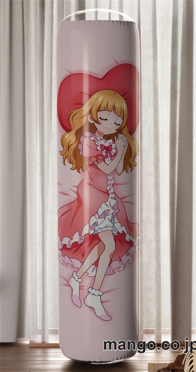【おきあがりこぼし】アニメ キャラクター 等身大 PVC バランスクッション【HUGっと！プリキュア】えみる PVC製 キャラクターグッズ コレクション用