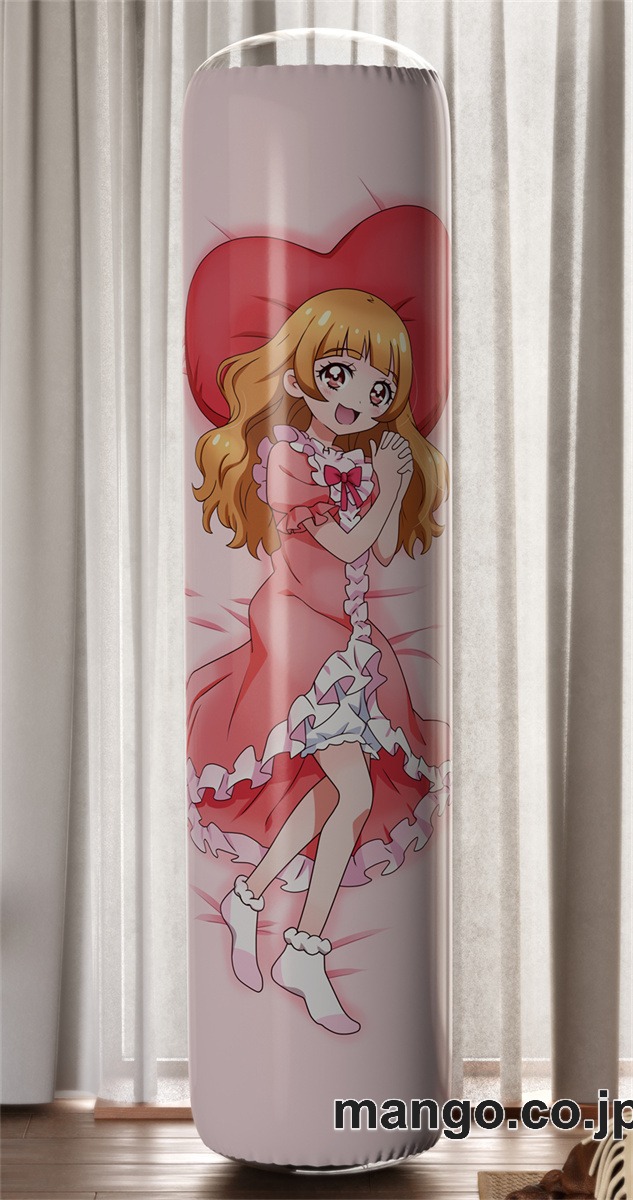【おきあがりこぼし】アニメ キャラクター 等身大 PVC バランスクッション【HUGっと！プリキュア】えみる PVC製 キャラクターグッズ コレクション用 2