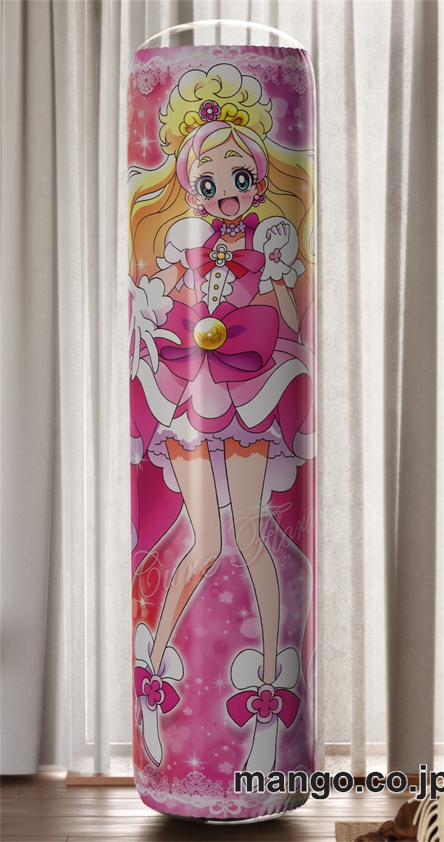 【おきあがりこぼし】アニメ キャラクター 等身大 PVC バランスクッション【Ｇｏ！プリンセスプリキュア】春野はるか PVC製 キャラクターグッズ コレクション用
