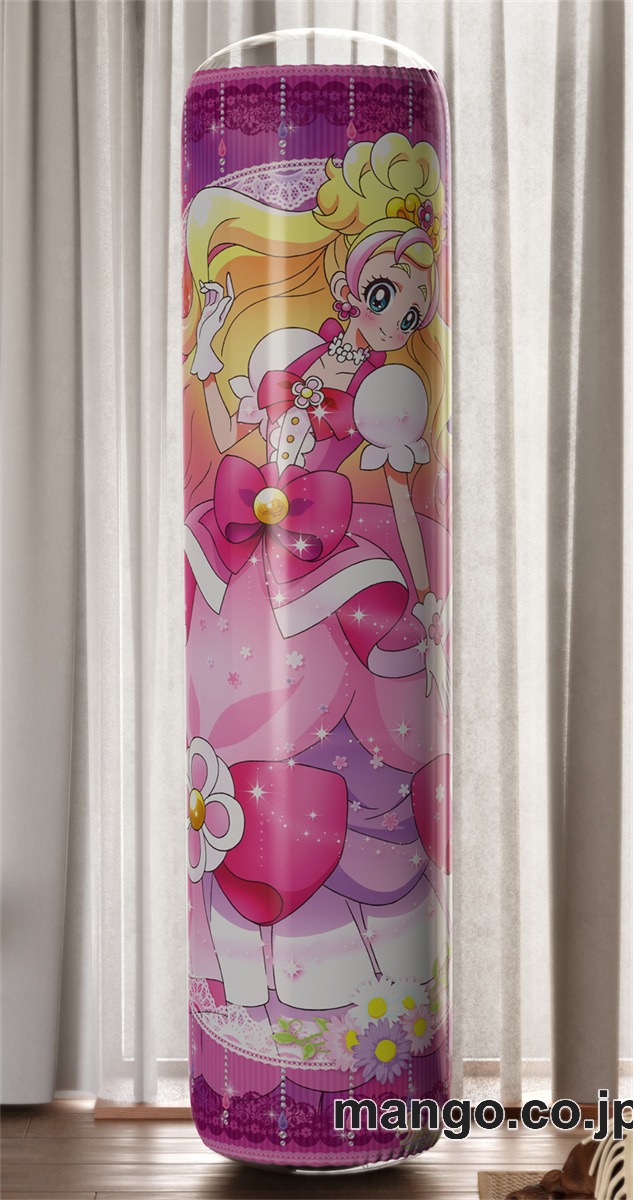 【おきあがりこぼし】アニメ キャラクター 等身大 PVC バランスクッション【Ｇｏ！プリンセスプリキュア】春野はるか PVC製 キャラクターグッズ コレクション用 2