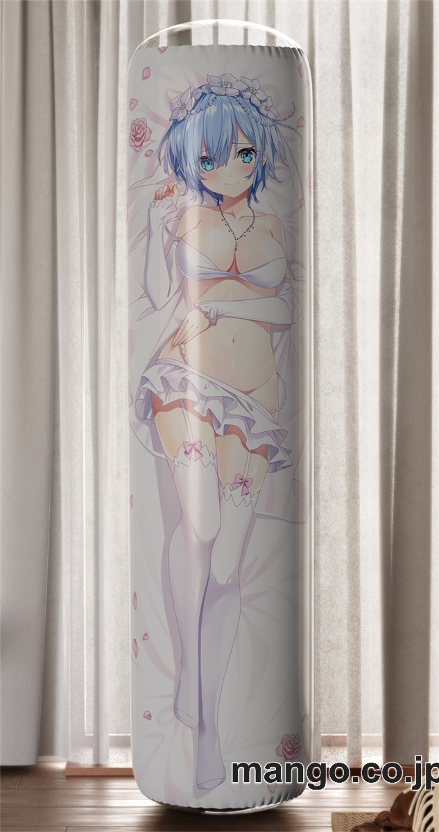 【おきあがりこぼし】アニメ キャラクター 等身大 PVC バランスクッション【Re：ゼロから始める異世界生活】ウエディングレム PVC製 キャラクターグッズ コレクション用