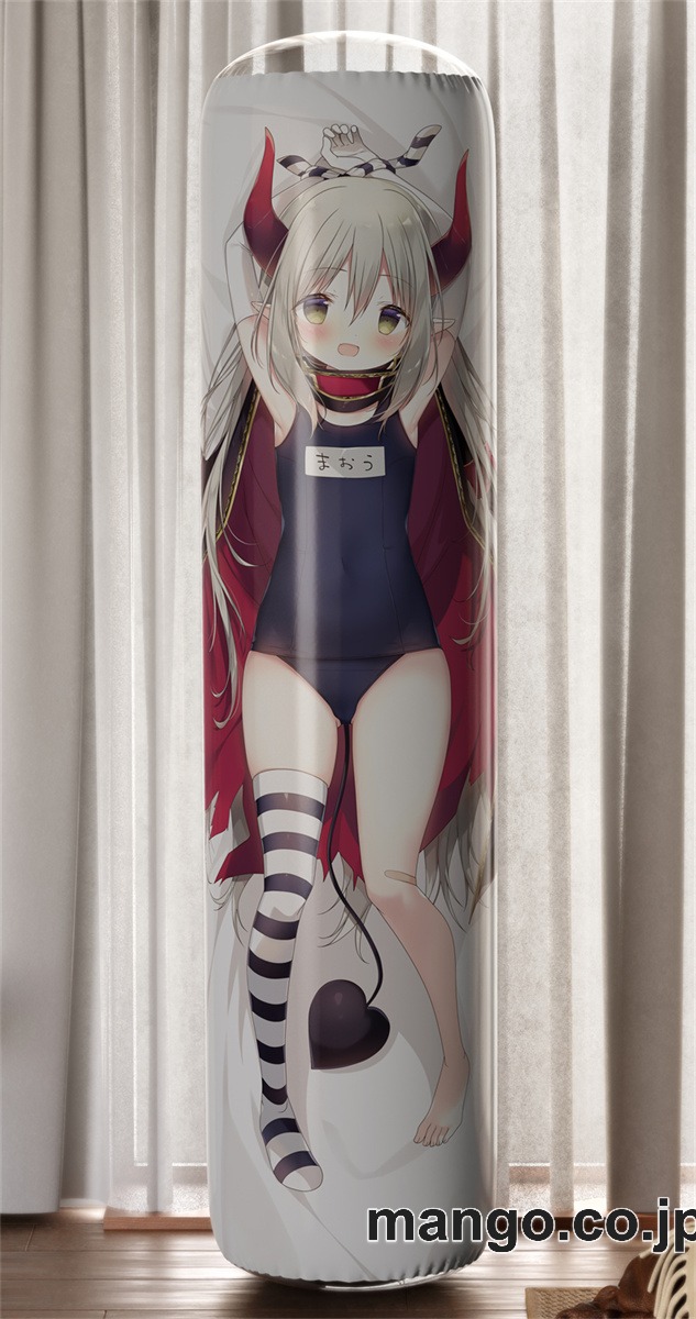【おきあがりこぼし】アニメ キャラクター 等身大 PVC バランスクッション【バーチャルYoutuber】えま★おうがすと PVC製 キャラクターグッズ コレクション用 2