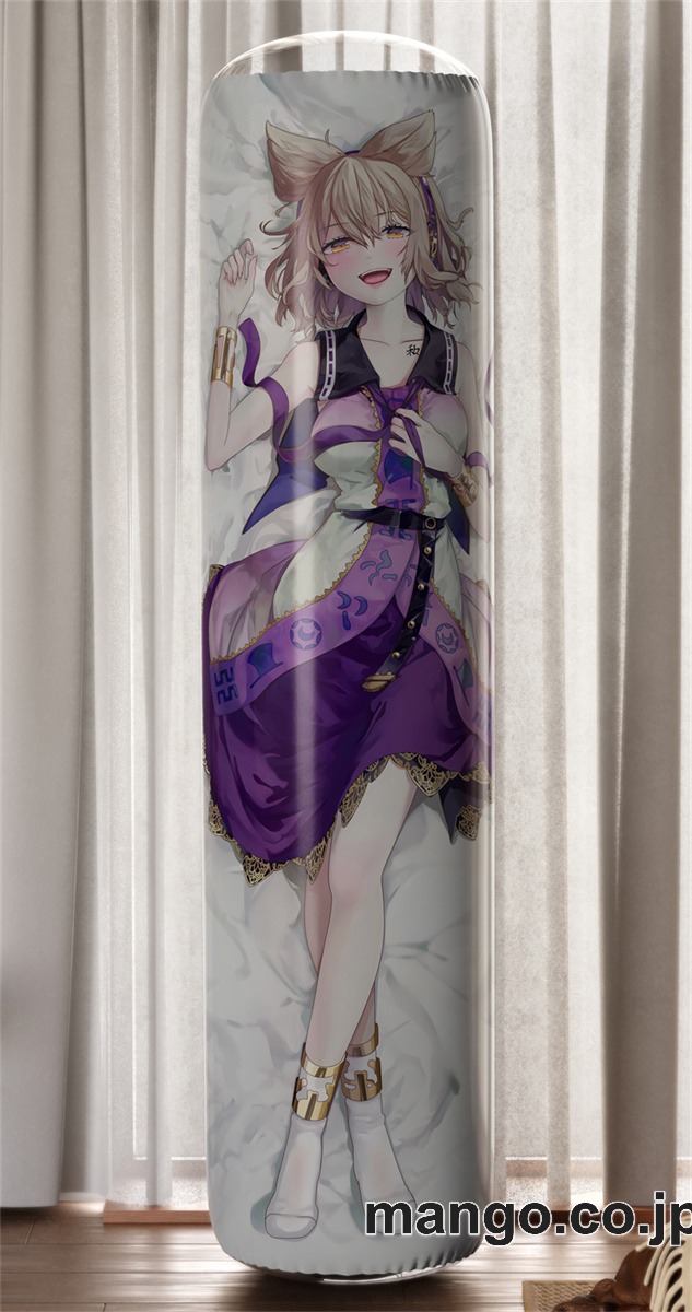 【おきあがりこぼし】アニメ キャラクター 等身大 PVC バランスクッション【東方Project】豊聡耳神子 PVC製 キャラクターグッズ コレクション用
