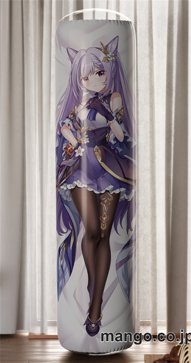 【おきあがりこぼし】アニメ キャラクター 等身大 PVC バランスクッション【原神】刻晴 PVC製 キャラクターグッズ コレクション用