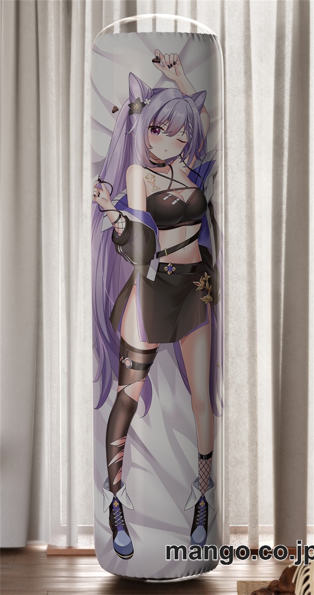 【おきあがりこぼし】アニメ キャラクター 等身大 PVC バランスクッション【原神】刻晴 PVC製 キャラクターグッズ コレクション用 2