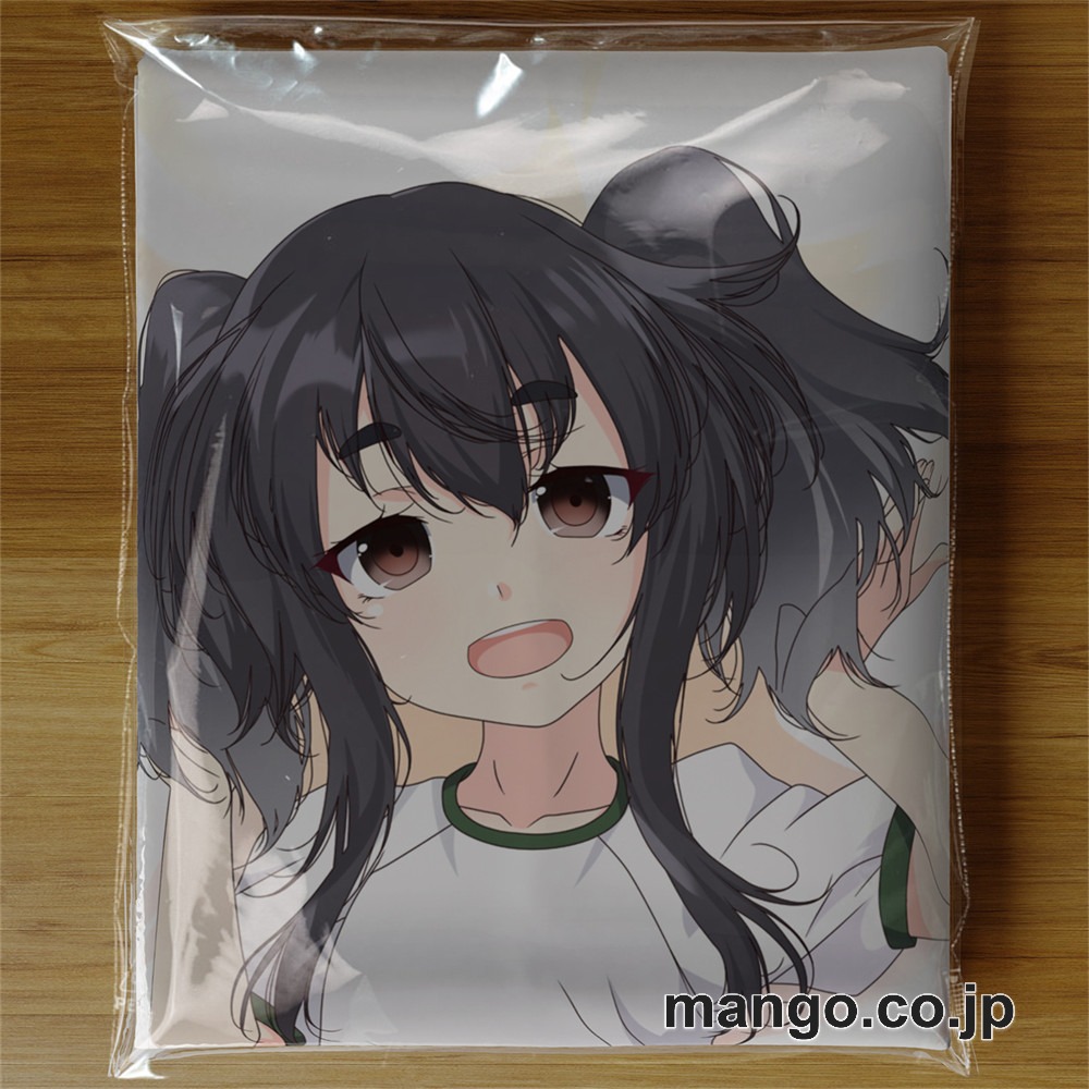 【おきあがりこぼし】アニメ キャラクター 等身大 PVC バランスクッション【艦隊これくしょん】「天津風&時津風」〜スパッツ体操服モード PVC製 キャラクターグッズ コレクション用 3