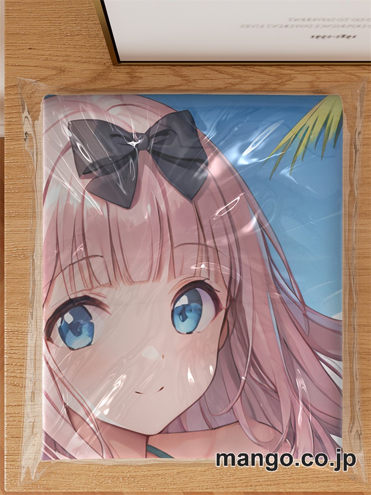 抱き枕カバー  オリジナル   アニメ キャラクター 【かぐや様は告らせたい】藤原千花 小型クッション キャラクターグッズ PVC製 コレクション用 3