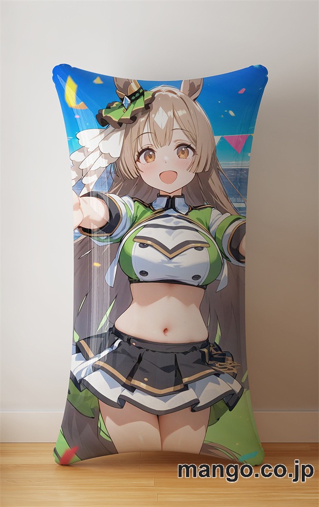 抱き枕カバー  オリジナル   アニメ キャラクター 【ウマ娘】サトノダイヤモンド 小型クッション キャラクターグッズ PVC製 コレクション用 2