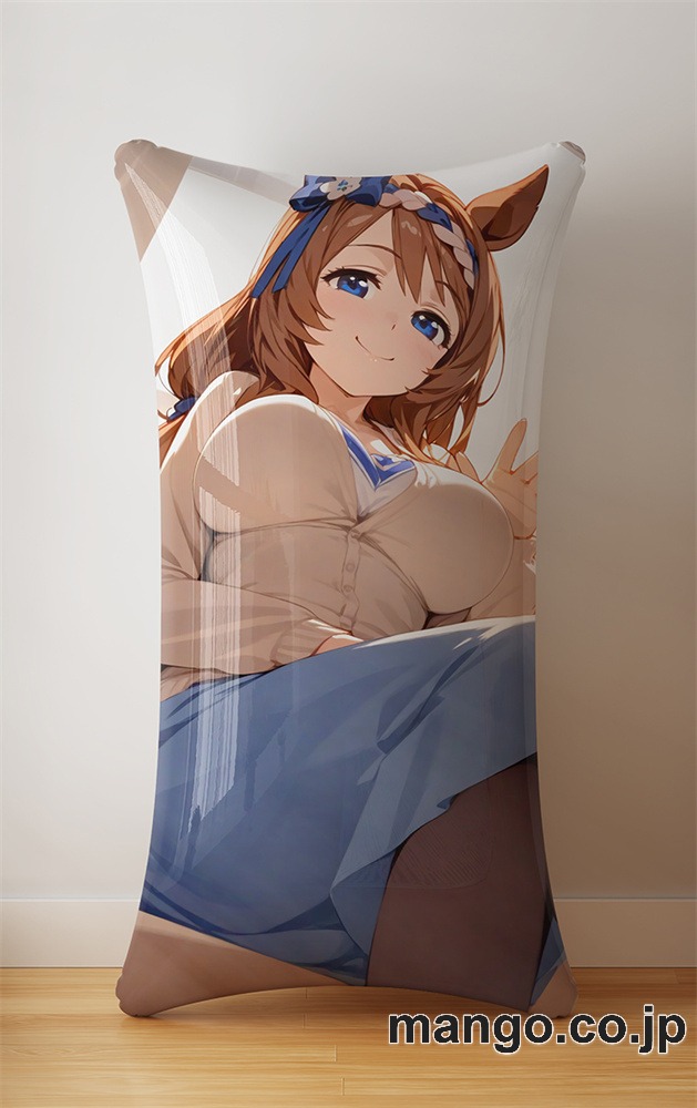 抱き枕カバー  オリジナル   アニメ キャラクター 【ウマ娘】スーパークリーク 小型クッション キャラクターグッズ PVC製 コレクション用
