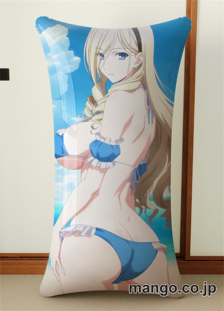 抱き枕カバー  オリジナル   アニメ キャラクター 【ワルキューレロマンツェ】スィーリア 小型クッション キャラクターグッズ PVC製 コレクション用 2