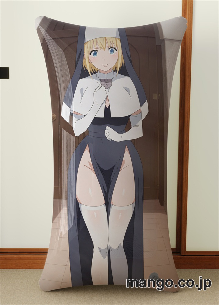 抱き枕カバー  オリジナル   アニメ キャラクター 【炎炎ノ消防隊】シスター・アイリス 小型クッション キャラクターグッズ PVC製 コレクション用