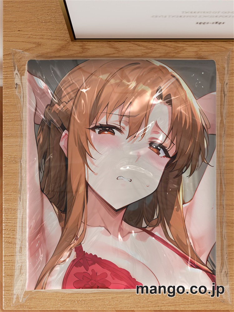 抱き枕カバー  オリジナル   アニメ キャラクター 【SAO】アスナ 小型クッション キャラクターグッズ PVC製 コレクション用 3