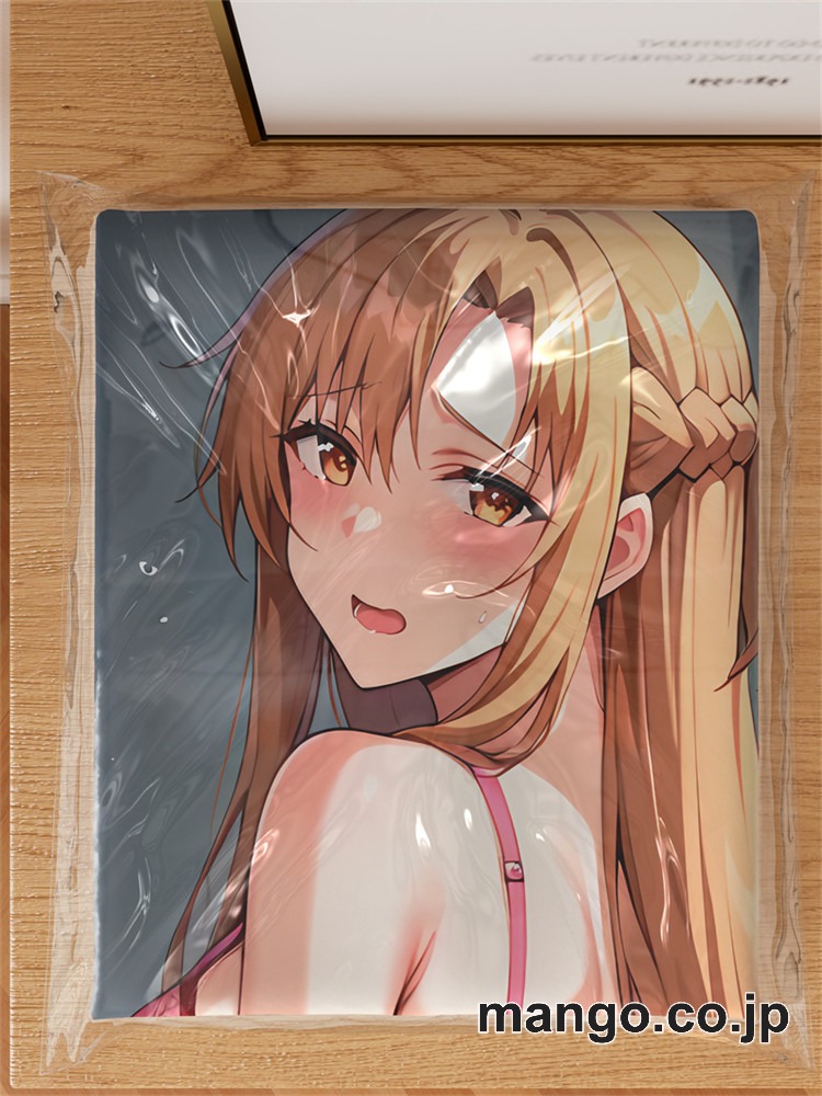 抱き枕カバー  オリジナル   アニメ キャラクター 【SAO】アスナ 小型クッション キャラクターグッズ PVC製 コレクション用 3