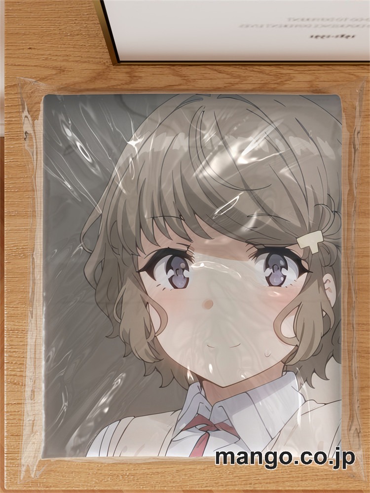 抱き枕カバー  オリジナル   アニメ キャラクター 【青春ブタ野郎シリーズ】古賀朋絵 小型クッション キャラクターグッズ PVC製 コレクション用 3