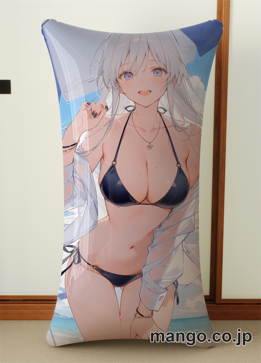 抱き枕カバー  オリジナル   アニメ キャラクター 【アズールレーン】エンタープライズ 小型クッション キャラクターグッズ PVC製 コレクション用 2