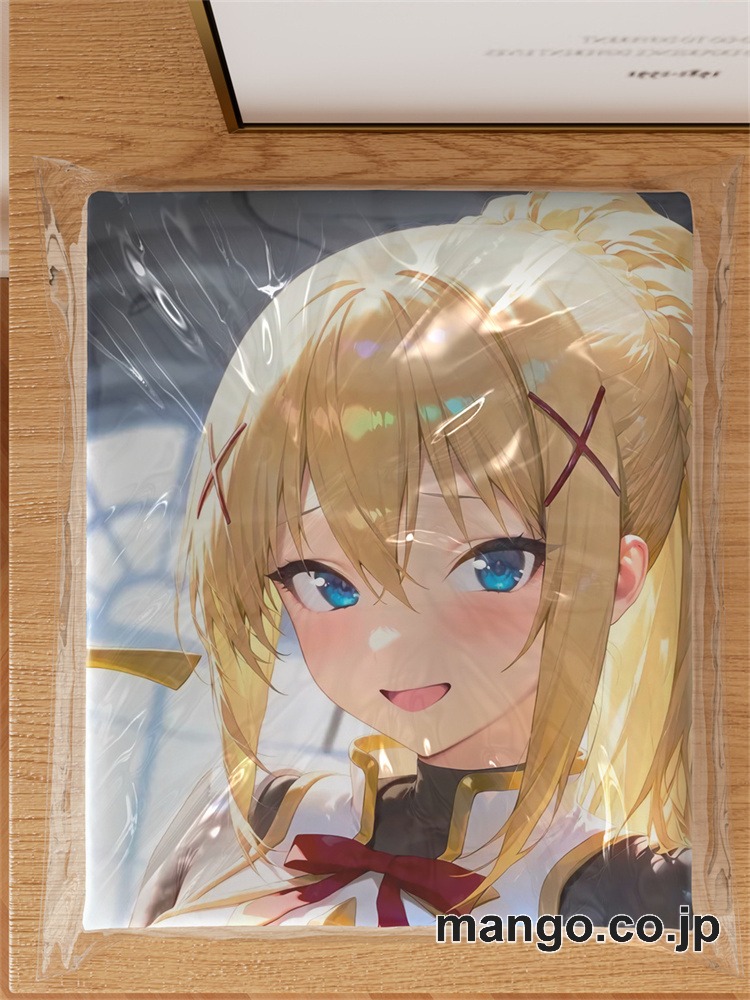 抱き枕カバー  オリジナル   アニメ キャラクター 【このすば】ダクネス 小型クッション キャラクターグッズ PVC製 コレクション用 3