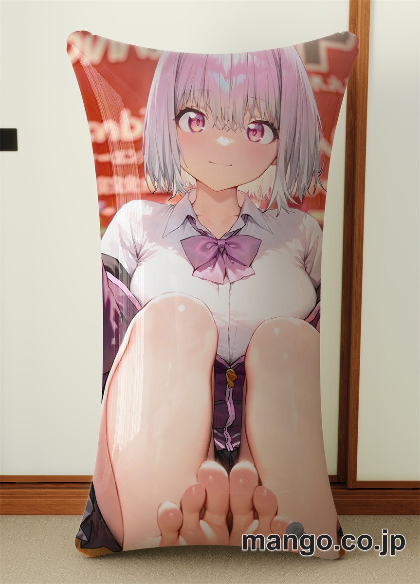 抱き枕カバー  オリジナル   アニメ キャラクター 【新条アカネ】巨乳 小型クッション キャラクターグッズ PVC製 コレクション用