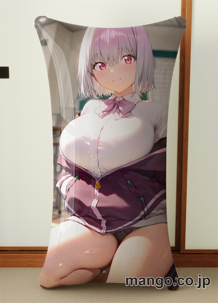 抱き枕カバー  オリジナル   アニメ キャラクター 【新条アカネ】巨乳 小型クッション キャラクターグッズ PVC製 コレクション用 2