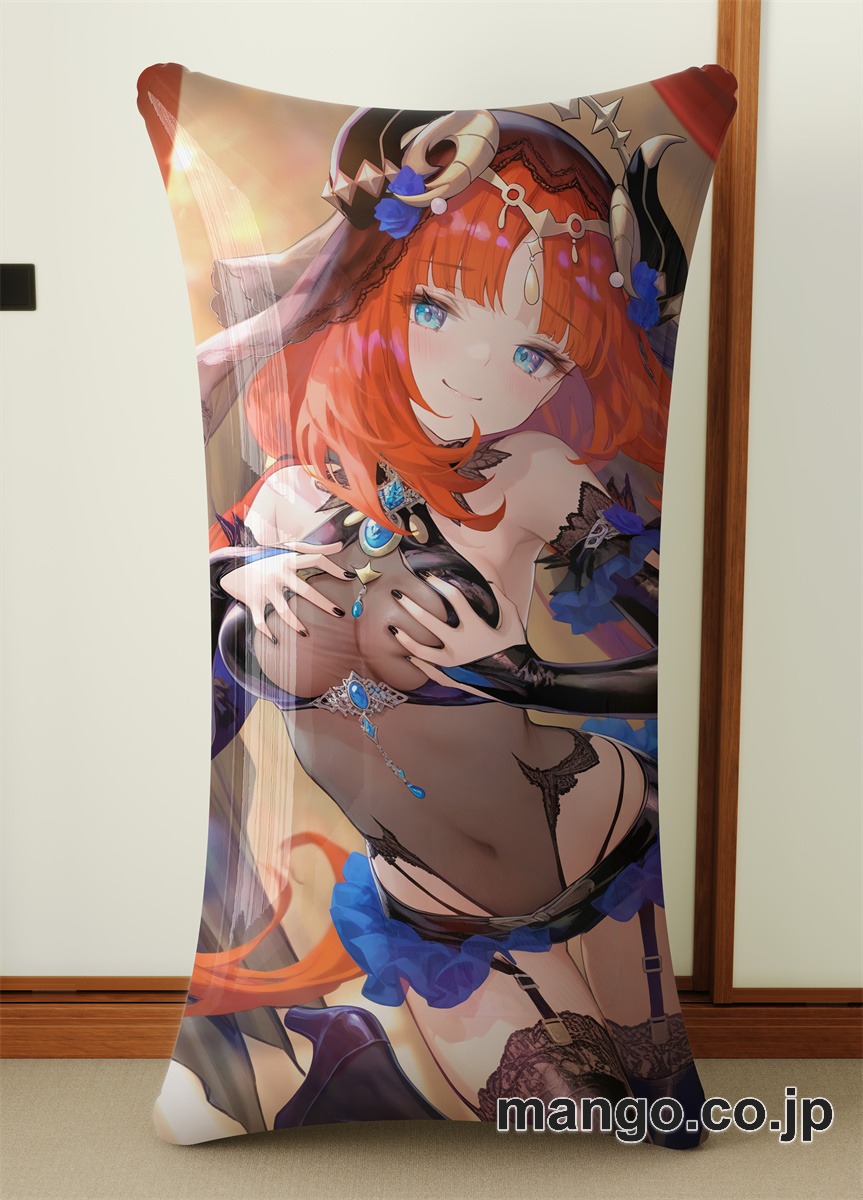 抱き枕カバー  オリジナル   アニメ キャラクター 【原神】ニィロウ 小型クッション キャラクターグッズ PVC製 コレクション用 2