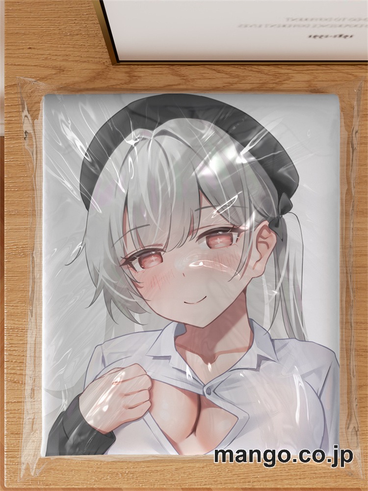 抱き枕カバー  オリジナル   アニメ キャラクター 【アズールレーン】シラ 小型クッション キャラクターグッズ PVC製 コレクション用 3