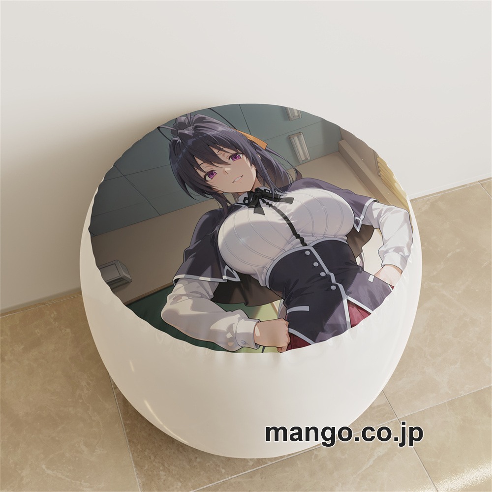 PVC ラウンドスツール【葛城ミサト】極上の女体 アニメ キャラクターグッズ PVC製 ラウンドスツール コレクション用