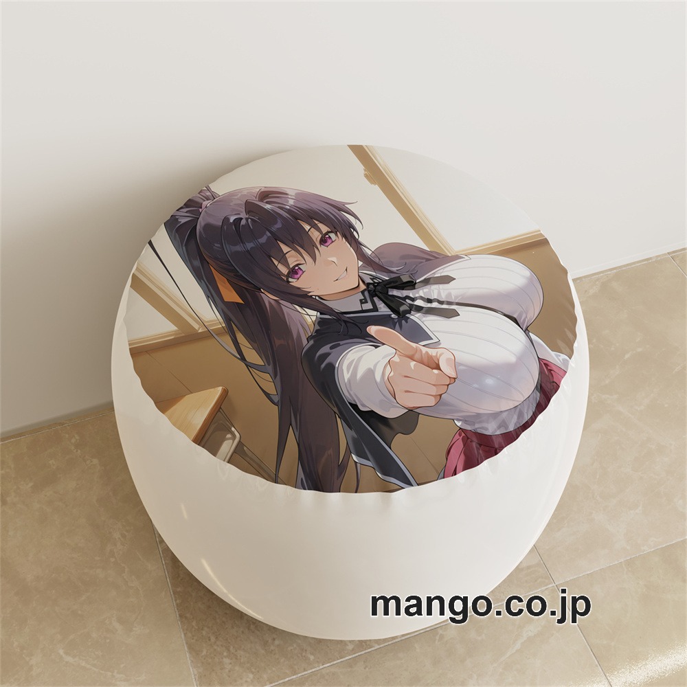 PVC ラウンドスツール【葛城ミサト】極上の女体 アニメ キャラクターグッズ PVC製 ラウンドスツール コレクション用 2