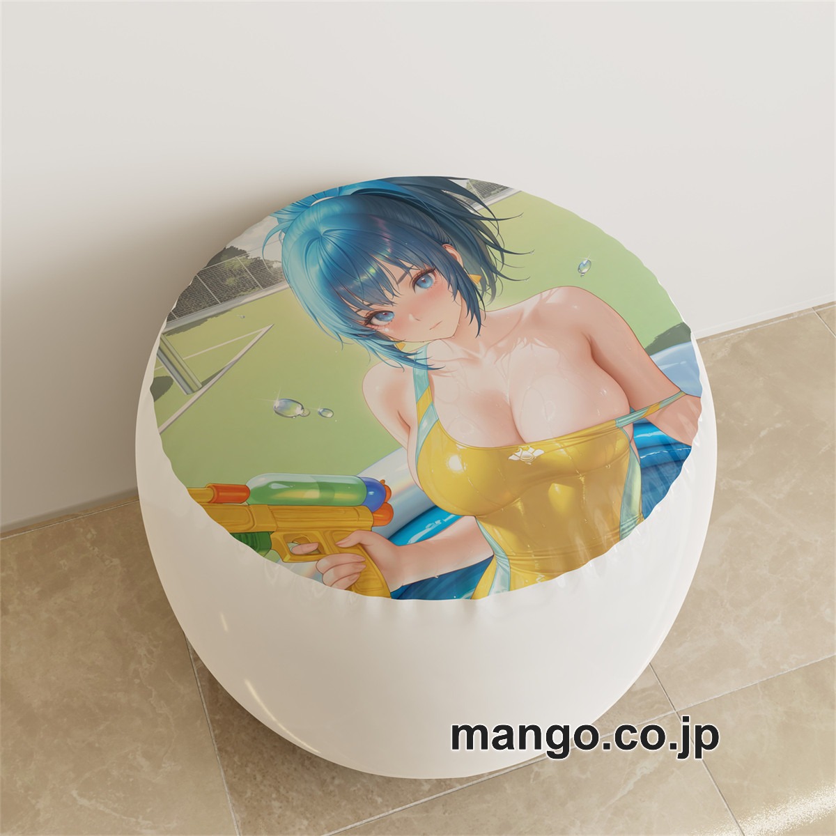 PVC ラウンドスツール【KOF】レオナ・ハイデルン アニメ キャラクターグッズ PVC製 ラウンドスツール コレクション用