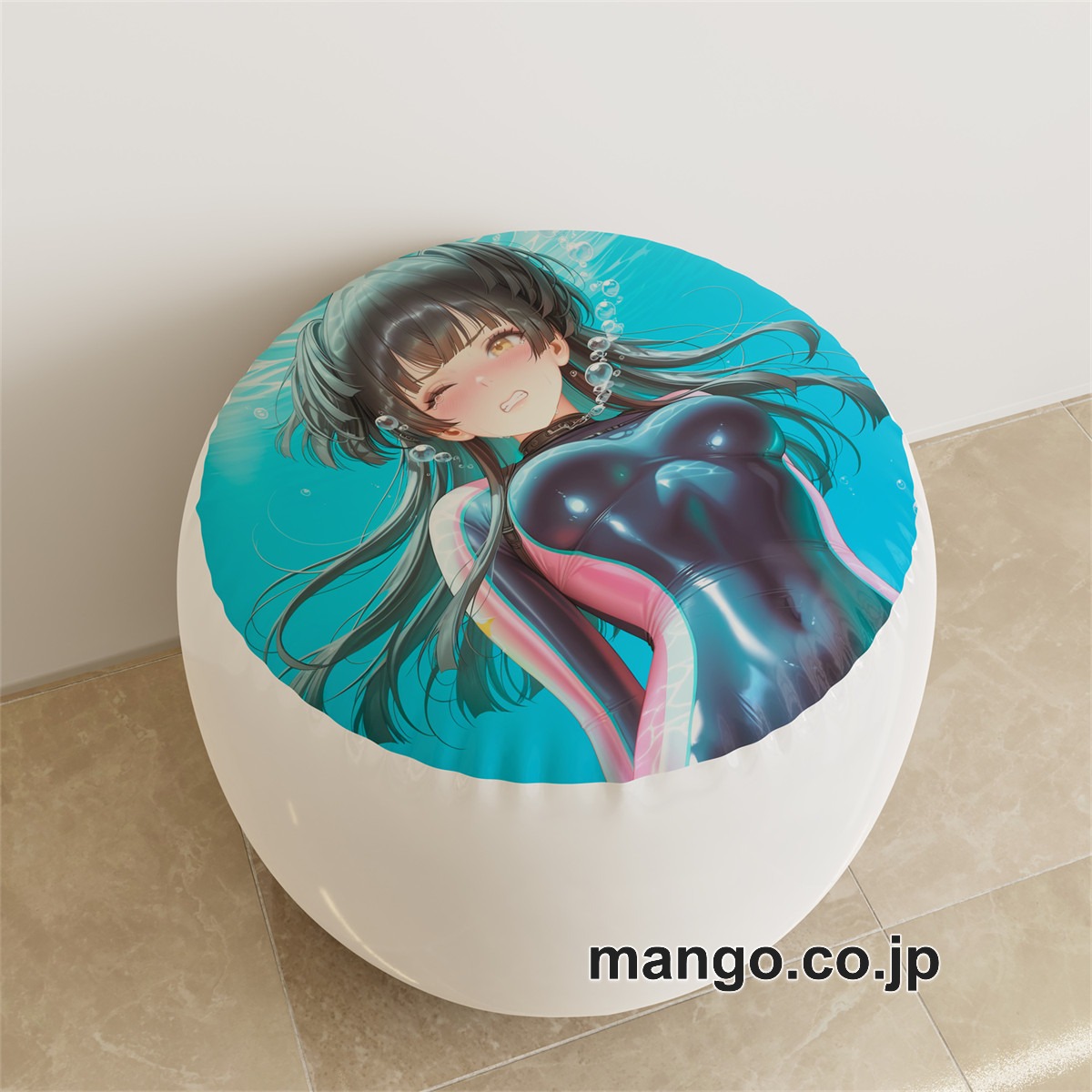 PVC ラウンドスツール【アイドルマスターシャイニーカラーズ】黛冬優子 アニメ キャラクターグッズ PVC製 ラウンドスツール コレクション用 2