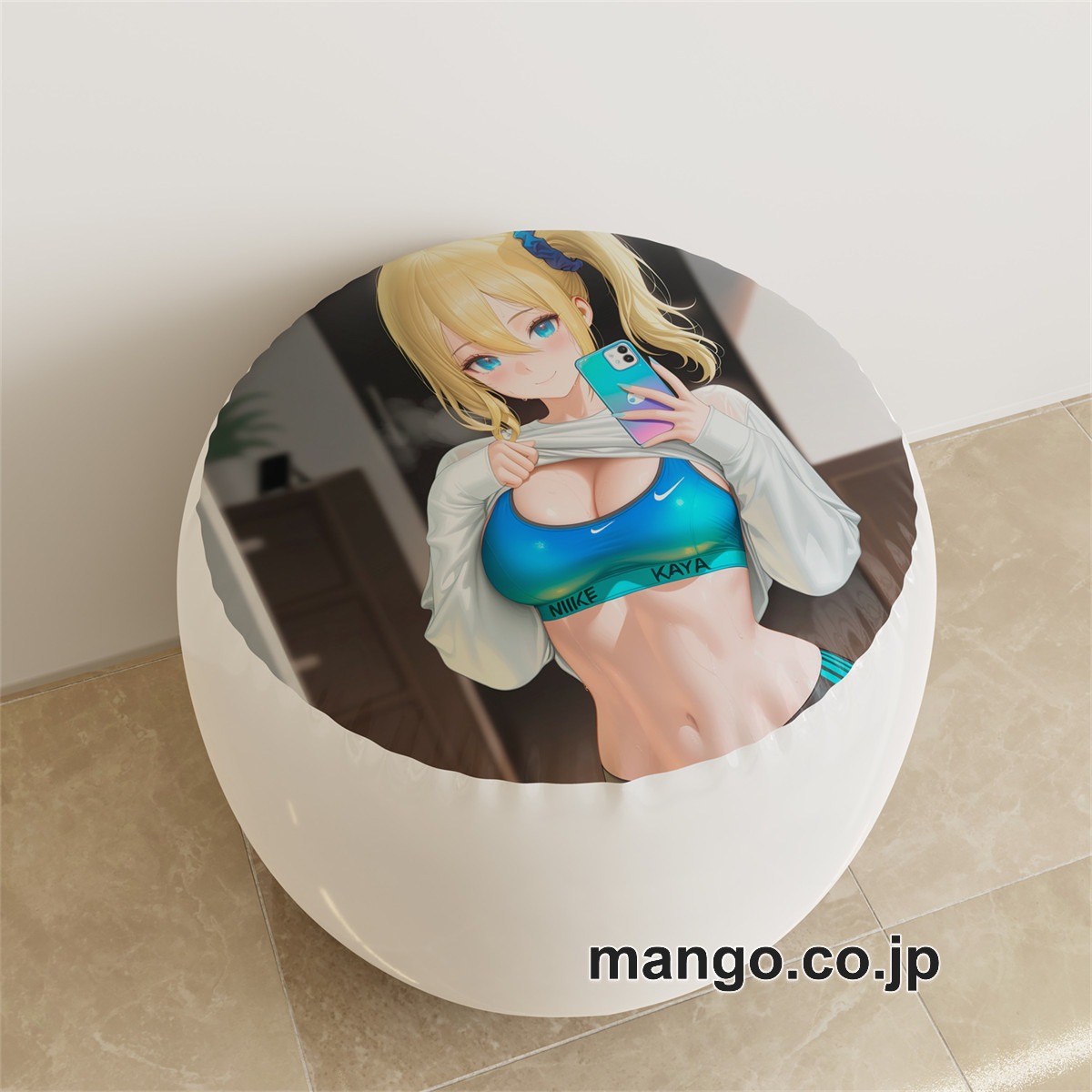 PVC ラウンドスツール【かぐや様は告らせたい】早坂愛 アニメ キャラクターグッズ PVC製 ラウンドスツール コレクション用
