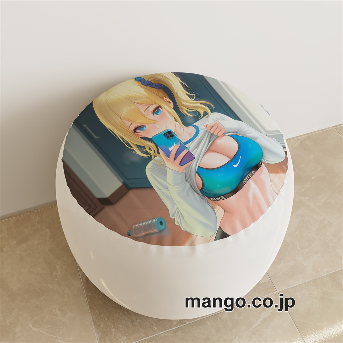PVC ラウンドスツール【かぐや様は告らせたい】早坂愛 アニメ キャラクターグッズ PVC製 ラウンドスツール コレクション用 2