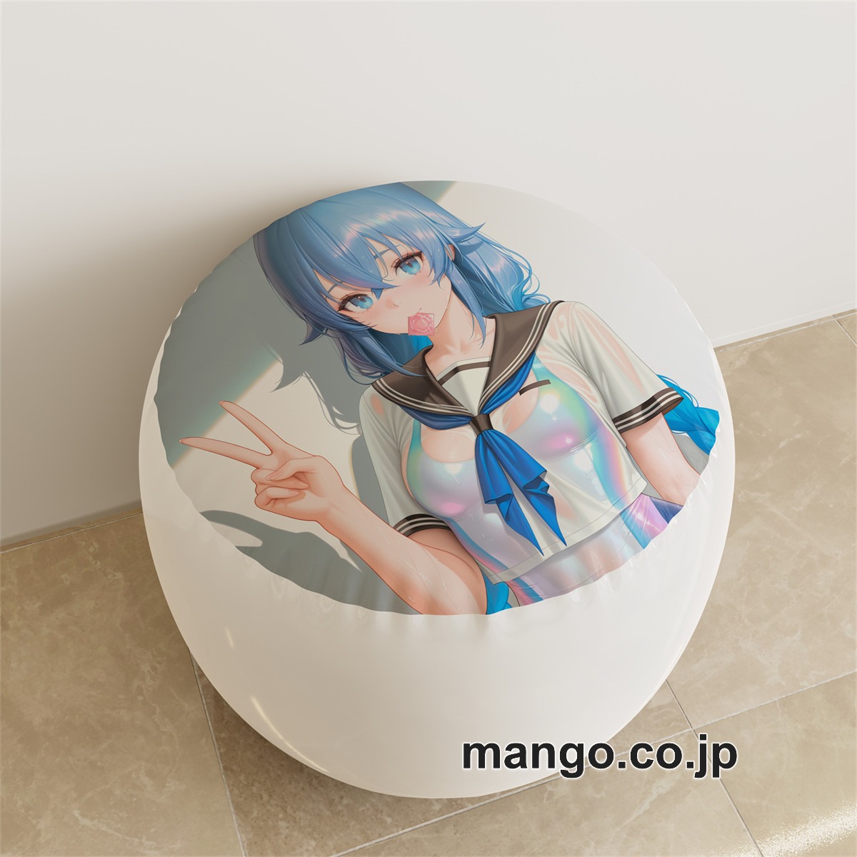 PVC ラウンドスツール【無職転生】ロキシー アニメ キャラクターグッズ PVC製 ラウンドスツール コレクション用 2
