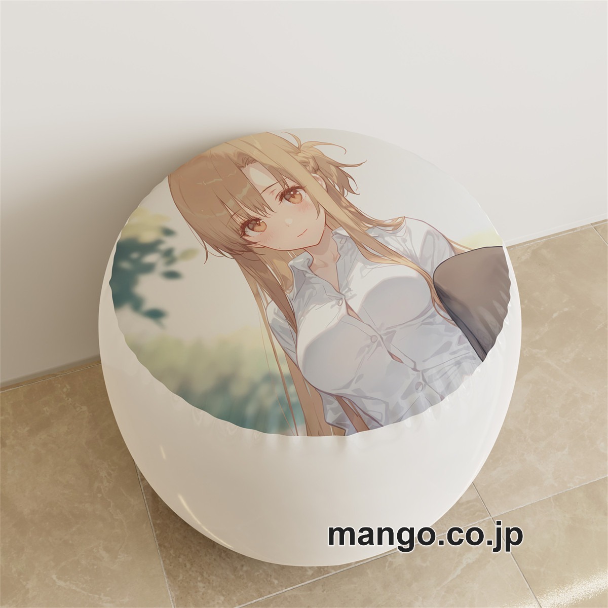 PVC ラウンドスツール【SAO】アスナ アニメ キャラクターグッズ PVC製 ラウンドスツール コレクション用