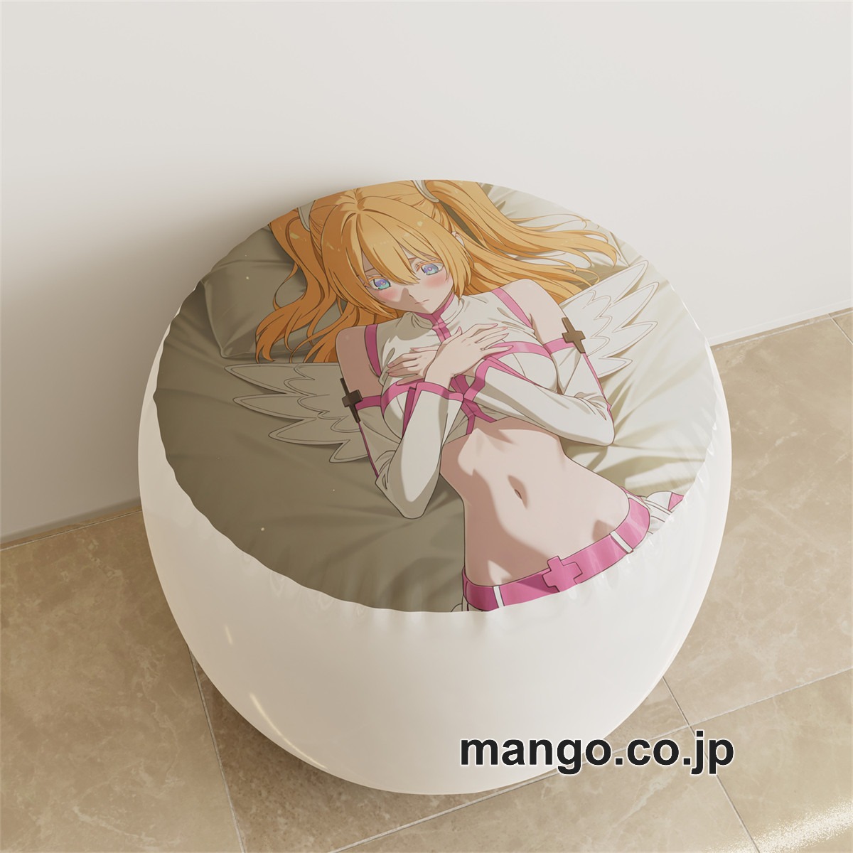 PVC ラウンドスツール【2.5次元】天乃リリサ アニメ キャラクターグッズ PVC製 ラウンドスツール コレクション用