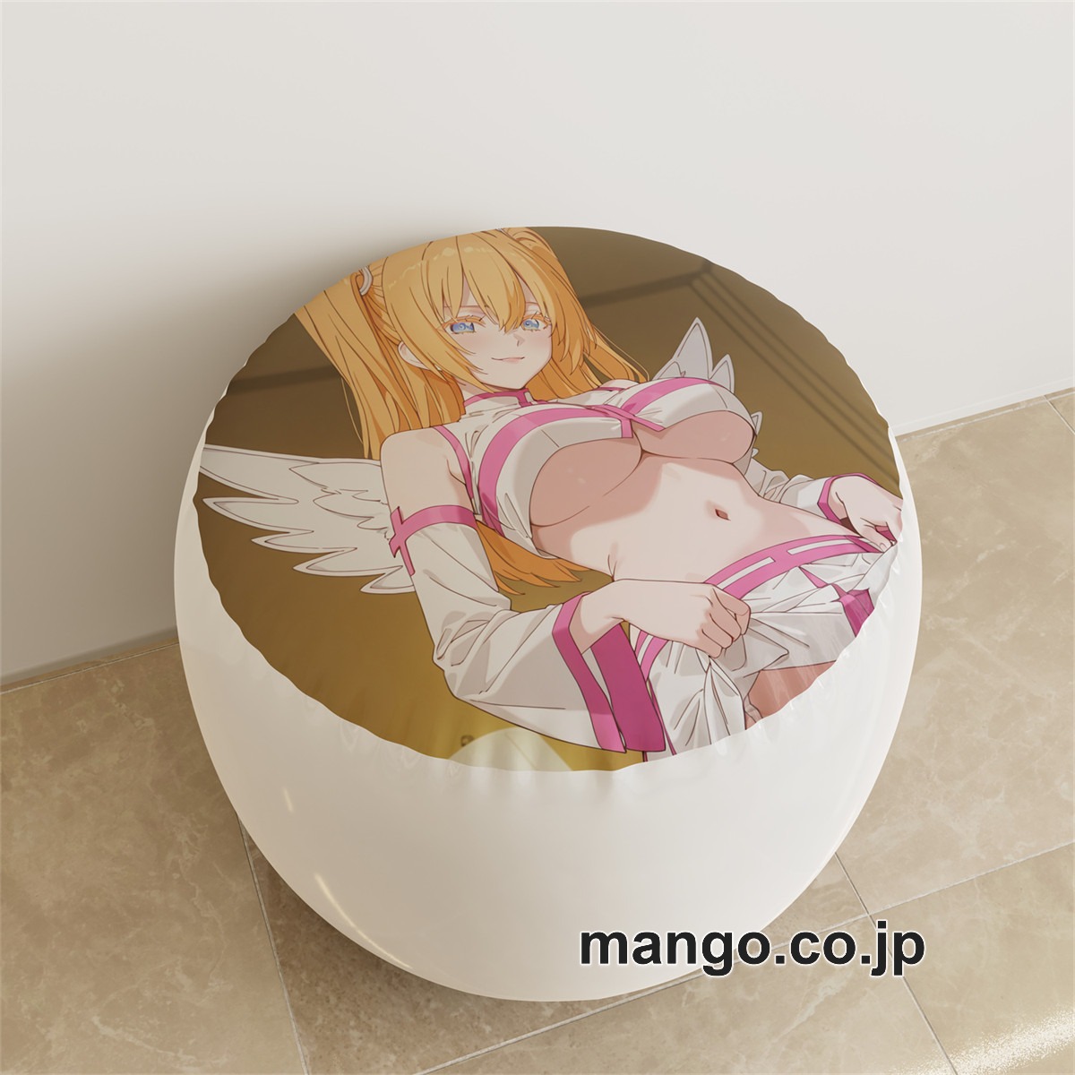 PVC ラウンドスツール【2.5次元】天乃リリサ アニメ キャラクターグッズ PVC製 ラウンドスツール コレクション用 2